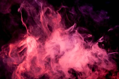 Arka plandan vape duman