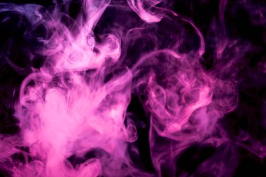 Arka plandan vape duman