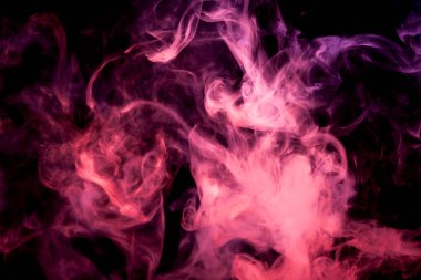 Arka plandan vape duman