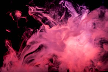 Arka plandan vape duman