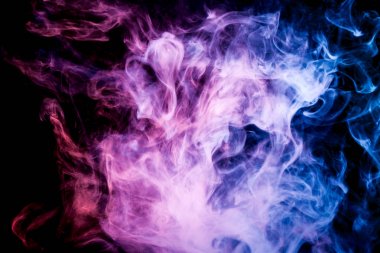 Arka plandan vape duman