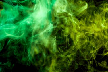Arka plandan vape duman