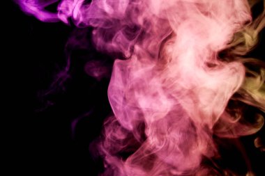 Arka plandan vape duman