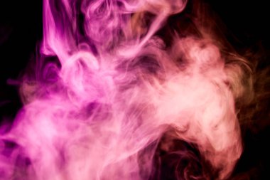 Arka plandan vape duman