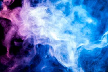 Arka plandan vape duman