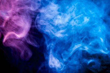 Arka plandan vape duman