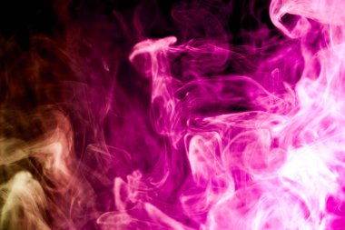 Arka plandan vape duman