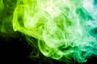 Arka plandan vape duman