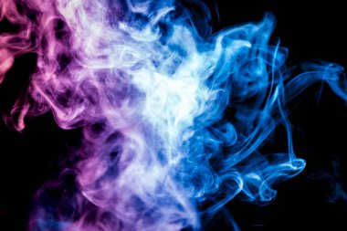 Arka plandan vape duman