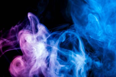 Arka plandan vape duman