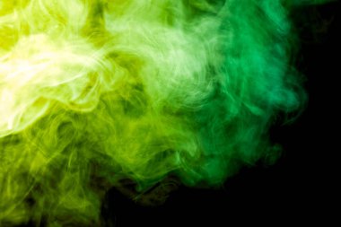 Arka plandan vape duman