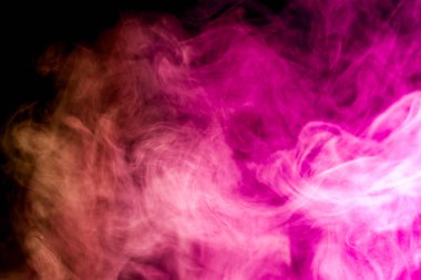 Arka plandan vape duman