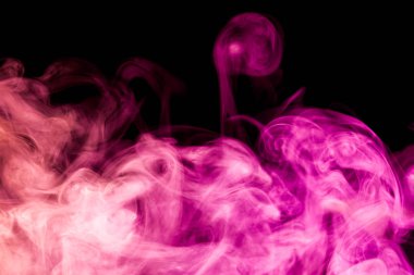  Arka plandan vape duman