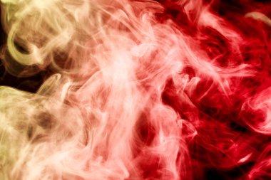 Arka plandan vape duman