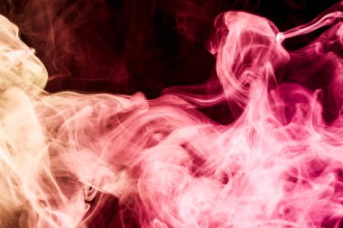 Arka plandan vape duman