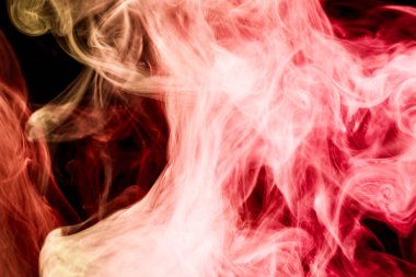 Arka plandan vape duman