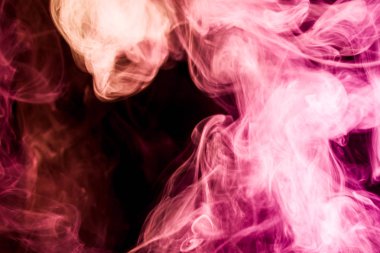 Arka plandan vape duman