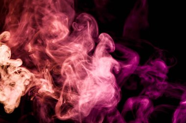 Arka plandan vape duman