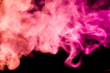 Arka plandan vape duman