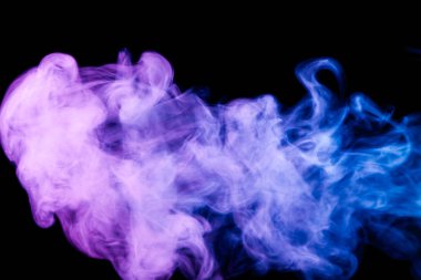 Arka plandan vape duman