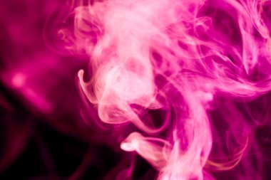 Arka plandan vape duman