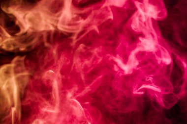 Arka plandan vape duman