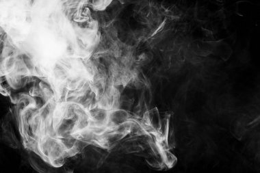 Arka plandan vape duman