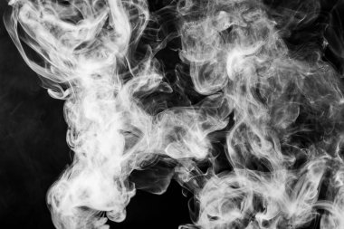 Arka plandan vape duman