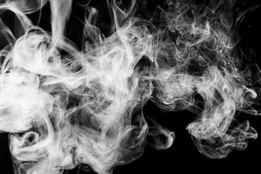 Arka plandan vape duman