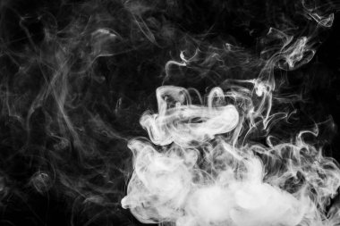 Arka plandan vape duman