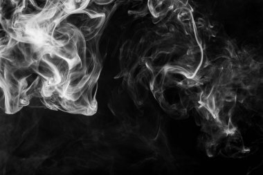 Arka plandan vape duman