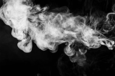 Arka plandan vape duman