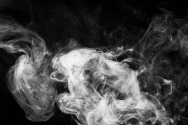 Arka plandan vape duman