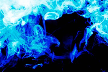 Arka plandan vape duman