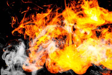 alev arka plan ateş.