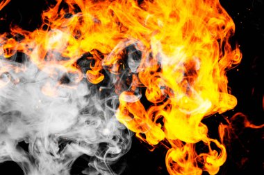 alev arka plan ateş.  