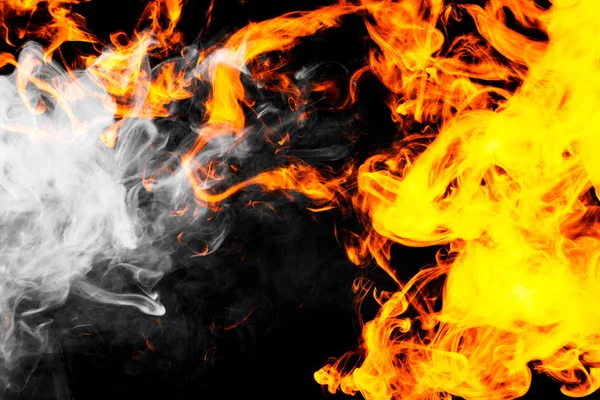 Fire flames background. — Stock Photo, Image