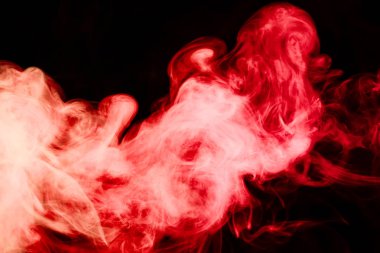 Arka plandan vape duman