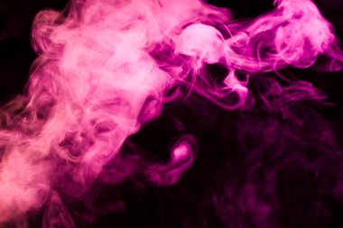 Arka plandan vape duman