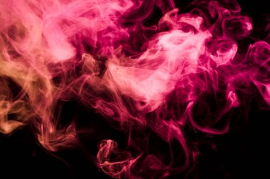 Arka plandan vape duman