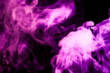 Arka plandan vape duman