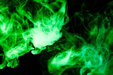 Arka plandan vape duman