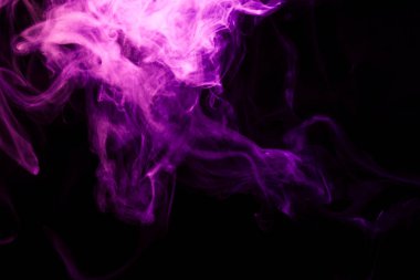 Arka plandan vape duman