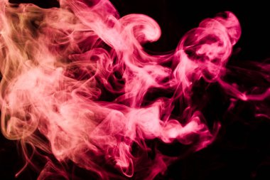 Arka plandan vape duman