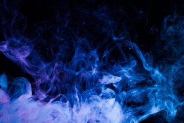 Arka plandan vape duman