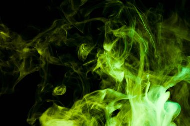 Arka plandan vape duman