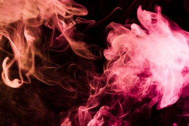 Arka plandan vape duman