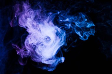 Arka plandan vape duman