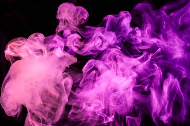 Arka plandan vape duman