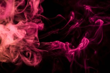 Arka plandan vape duman
